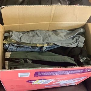 Grab bag (box) 12 month boy winter clothes